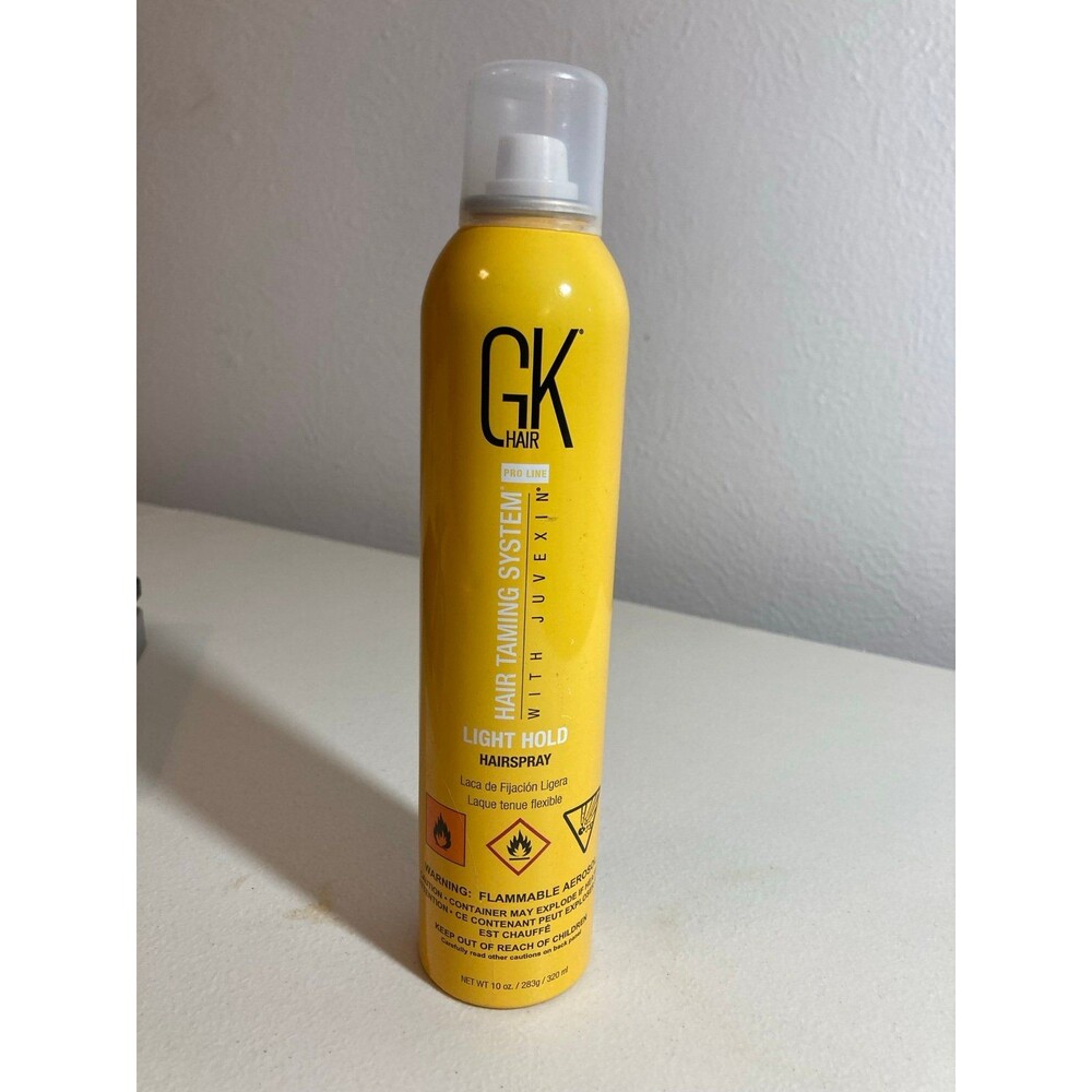 GK Hair Strong Hold Hair Spray 10 Oz light Hold